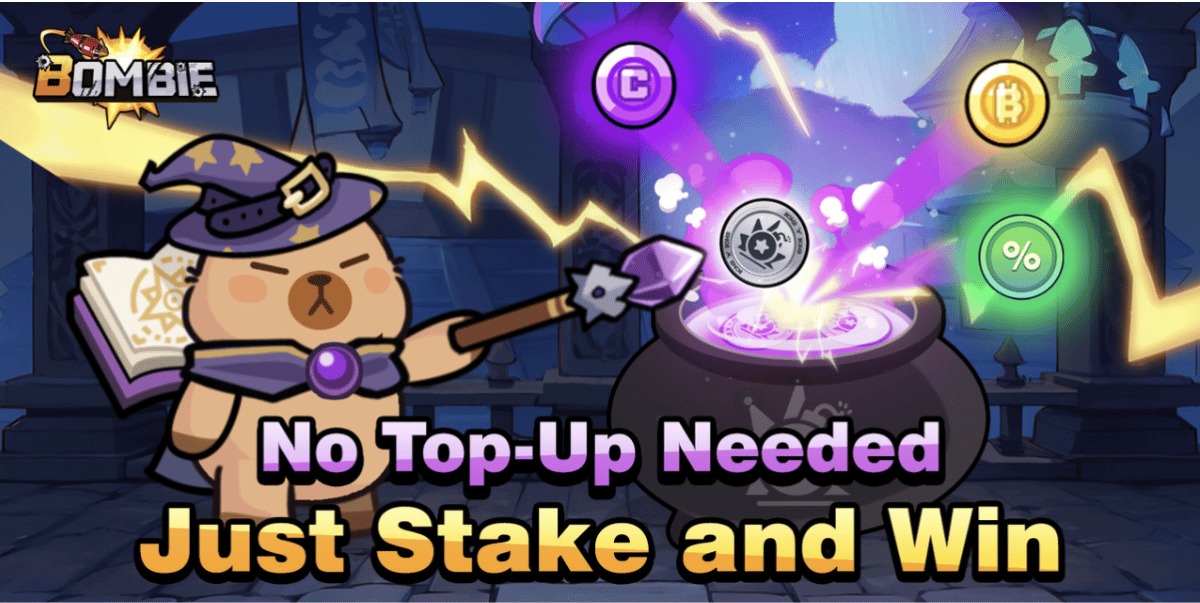 From Play-to-Earn to Stake-to-Earn: Bombie Redefines GameFi Value